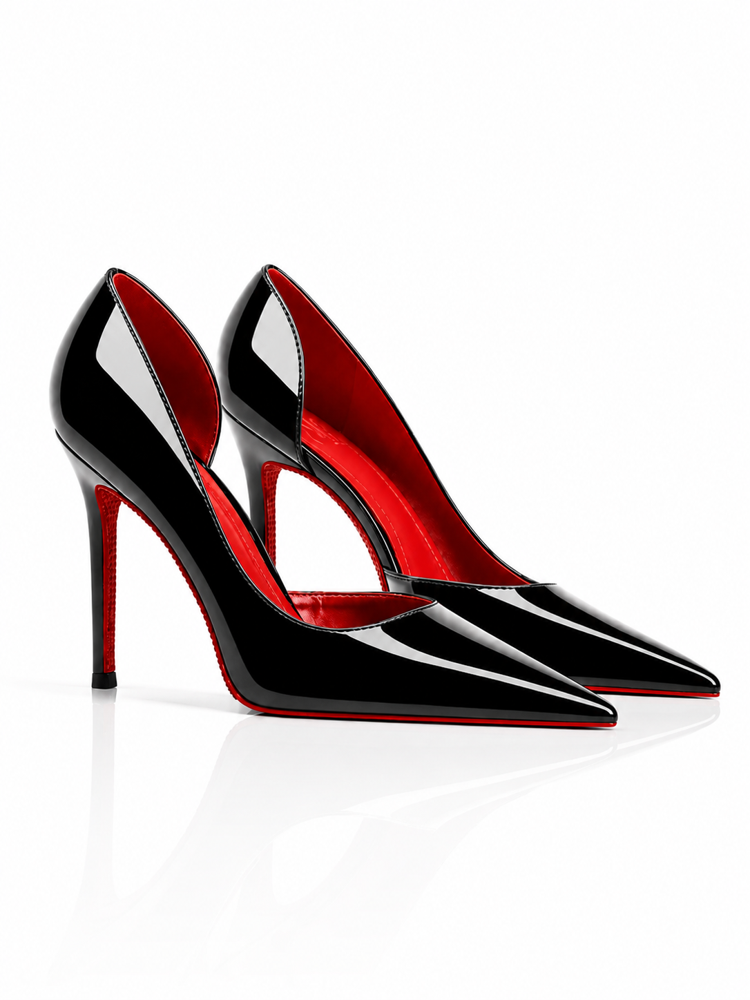 Scarpin Valentina Hollow - Black
