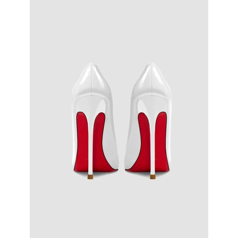 Scarpin Paris White