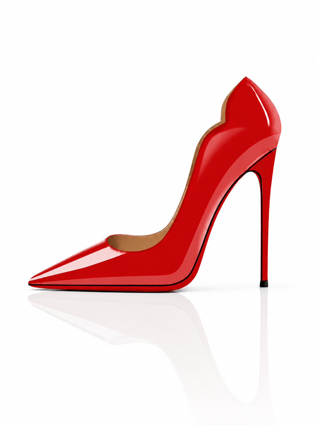 Scarpin Paris - Red